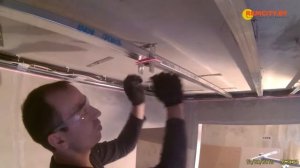 Полезное приспособление для монтажа потолков из ГКЛ