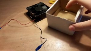 ВОЗДУХОДУВКА - КАК СДЕЛАТЬ ИЗ КУЛЕРА И КОРОБКИ