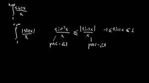 Как это решить? | Сходимость интеграла Дирихле