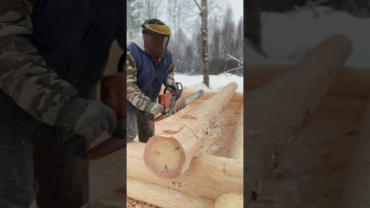 Баня из бревна смотреть онлайн