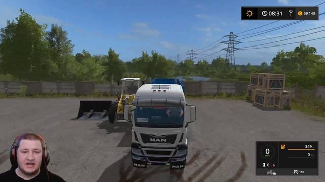 Работаем в Карьере | Фарминг Симулятор 17 | Farming Simulator 17 | НОВЫЙ РАССВЕТ
