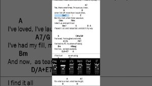 My way – Elvis Presley (Key A) - на гитаре