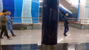 Поездка по 3 Невско-Василеостровской линии от Беговой до Василеостровской