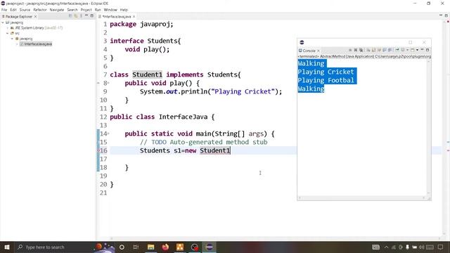 #61 Java Interface | Java Multiple Inheritance Through Interface