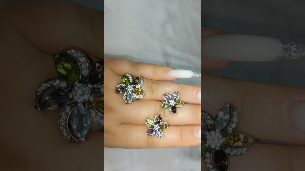 #серебро #серьги #кольцо