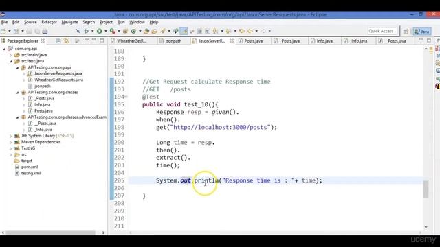 Calulating Response time of API - API Testing Tutorial 24 смотреть онлайн