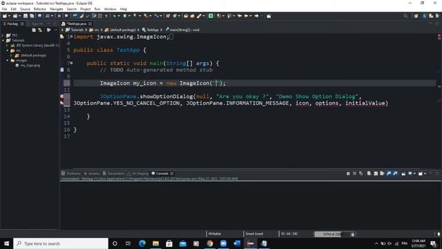 Java GUI Crash Course Tutorial #3 - showOptionDialog Box explained