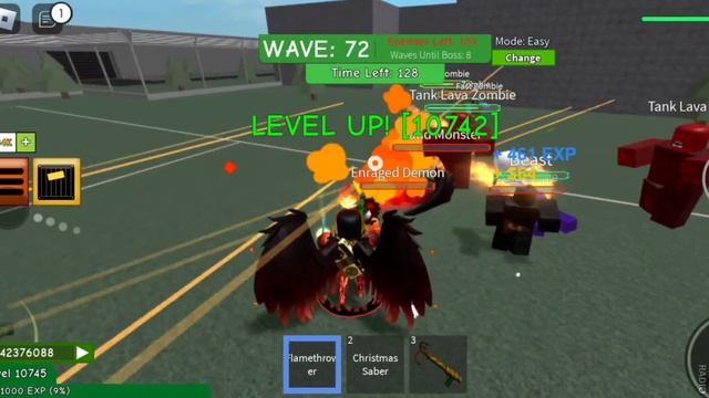 roblox zombie attack mission to wave 100! смотреть онлайн