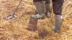 Нашли ЗОЛОТОЙ КЛЮЧ БУРАТИНО! Как работать металлоискателем. Коп в тумане.