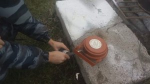 Генератор объёмного аэрозольного тушения. & Volumetric aerosol extinguishing generator.