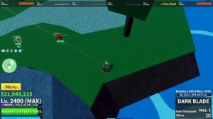 bounty hunting with dark blade (blox fruit update 17.3)