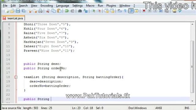java tutorial 36 enumeration in java urdu hindi tutorial PakTutorials tk смотреть онлайн