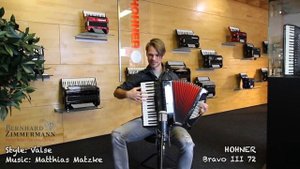 HOHNER Akkordeon Bravo III 72