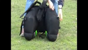 Видеообзор велосумка, велорюкзак, велобаул, сумка для велосипеда DenVik city