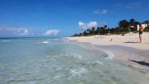 Пляж в Варадеро ноябрь 2019 г