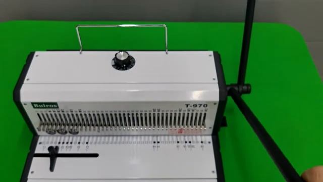 Переплётчик мет. пружиной Bulros T970 смотреть онлайн
