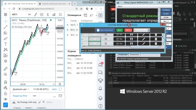 Торгуем портфель из алгоритмических стратегий (Часть2) смотреть онлайн