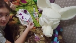 ДЕЛАЮ ГЛАЗА//нечего не получилось//#фурри#маска