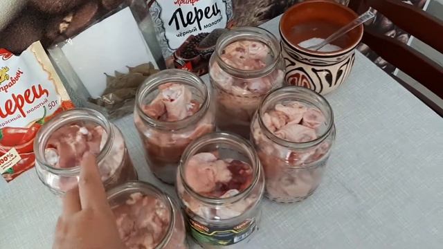 #Тушенка_домашняя, рецепт здесь)) Очень вкусная заготовка!
