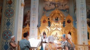 "Свете тихий"  (Е. Азеев). Регент Екатерина Артюхова.