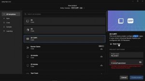 03 How To Create A New Project using Unity Hub 3.4.1