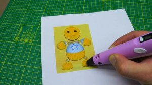 3d pen drawing Kick the Buddy Game. DIY