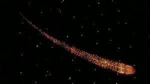 Комета на натяжном потолке