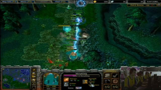 Na`Vi vs M5 DOTA Final Game 1 ASUS Spring 2011 смотреть онлайн