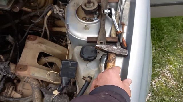 Меняю трос сцепления  LADA Kalina