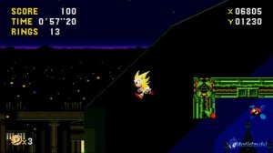Super Sonic in Sonic CD & Super Tails (Sonic CD Super Edition) | Sonic CD Mods ❄ Gameplay