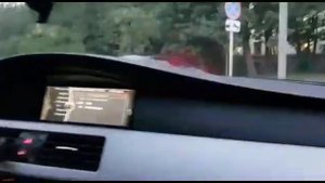 BMW E60 535d chip vs MB C43AMG burnout