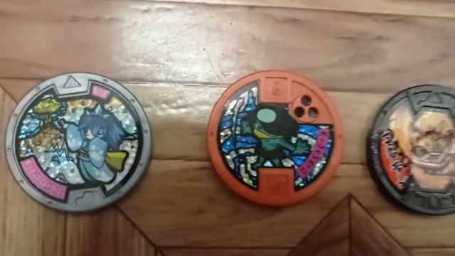 Фишки Йокай Вотч(Yokai watch) редкие от 1 до 3 сезона