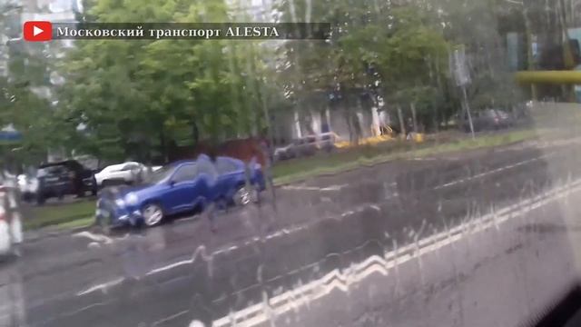 Москва, автобусный маршрут е10 // 21.07.2022 // Московский транспорт ALESTA