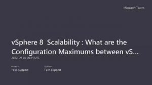 vSphere 8 Scalability || What are the Configuration Maximums between vSphere 7 & vSphere 8?