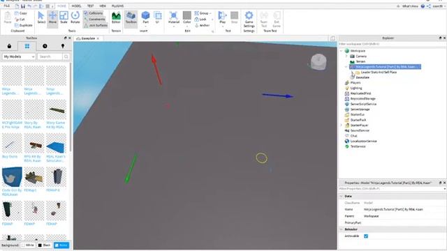 Roblox Studio How To Make Ninja Legends Game [Part1] смотреть онлайн