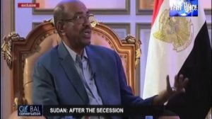 Président du Soudan - Entrevue explosive
