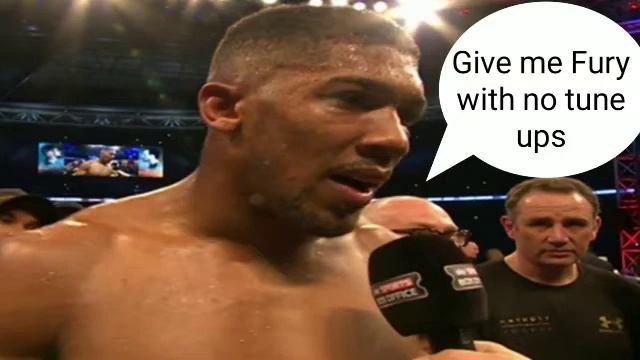 Stop making excuses for Anthony Joshua #LDBC
