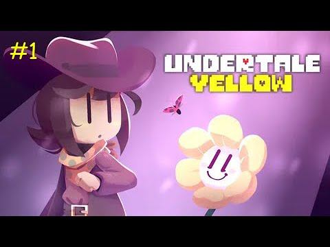 #1 ПРОХОЖДЕНИЕ UNDERTALE YELLOW  Встретил чудика и босса ДЕЦИКРЫЛ