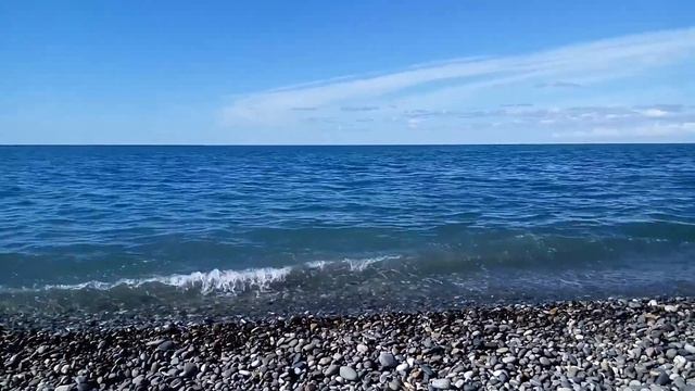 Море. Адлер. Октябрь