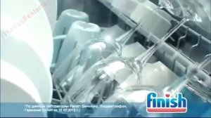 Реклама Финиш - Скажите Finish грязной посуде