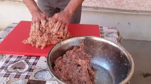 Как готовить люля кебаб на мангале, чтобы фарш не отваливался. ШАШЛЫК.