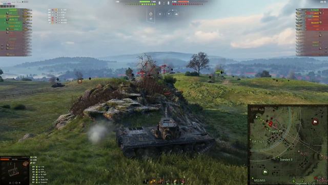 ДРАЛСЯ КАК ЛЕВ ЛЕЩЕНКО🤪 Вот что бывает когда знаешь танк на 100%! концепт 1б потел за всех в wot смотреть онлайн