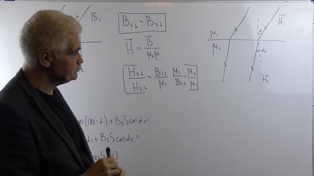 Электричество и магнетизм Лекция 9 часть 3 Магнитное поле на границе сред смотреть онлайн