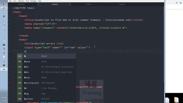 Error Handling In JavaScript Training Videos In Telugu 57 Try, Catch, Throw Statements