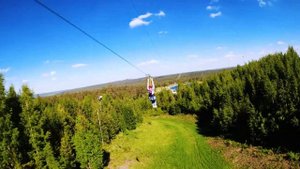 IGORA ZIPLINE - самый длинный троллей на Северо-Западе