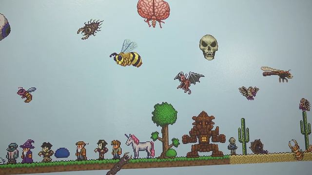 Terraria Wall Decals смотреть онлайн