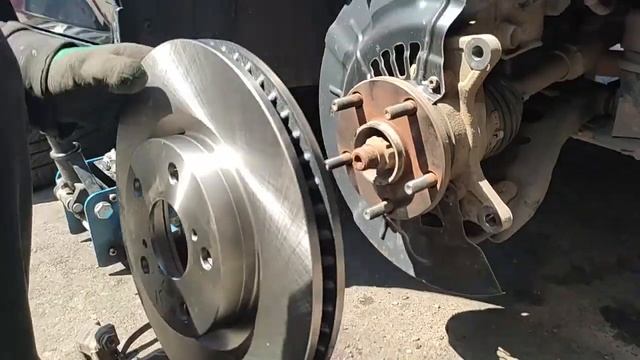 Замена тормозных дисков тойота камри 50/55 смотреть онлайн