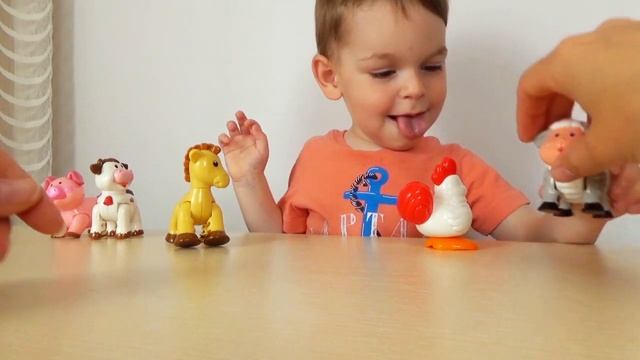 Домашние животные для самых маленьких распаковка с Егоркой Видео Для Детей смотреть онлайн