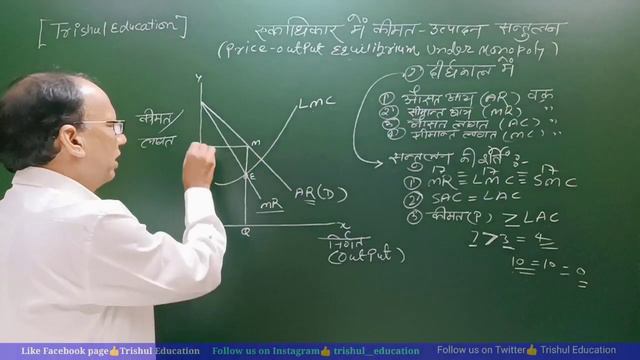 Monopoly Pricing or Equilibrium_ Long Run || AR , AC, MR , MC Curves Method. смотреть онлайн