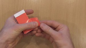 Как сделать Сапожок ДЕДА МОРОЗА из бумаги своими руками